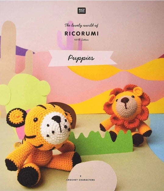 Ricorumi Wild Wild Animals Amigurumi Book - Tiny Curl Crochet  Stuffed  animal patterns, Crochet animal amigurumi, Tiny curls